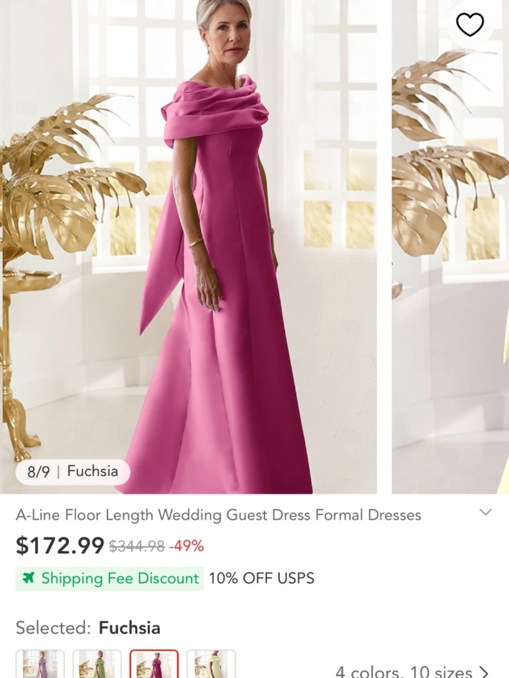 Pink MOB dress